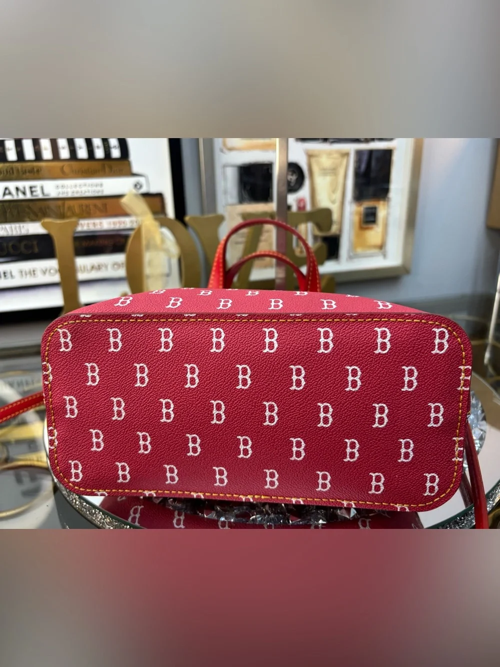 Dooney & Bourke Boston Red Sox Ruby Mini Crossbody Satchel NWOT